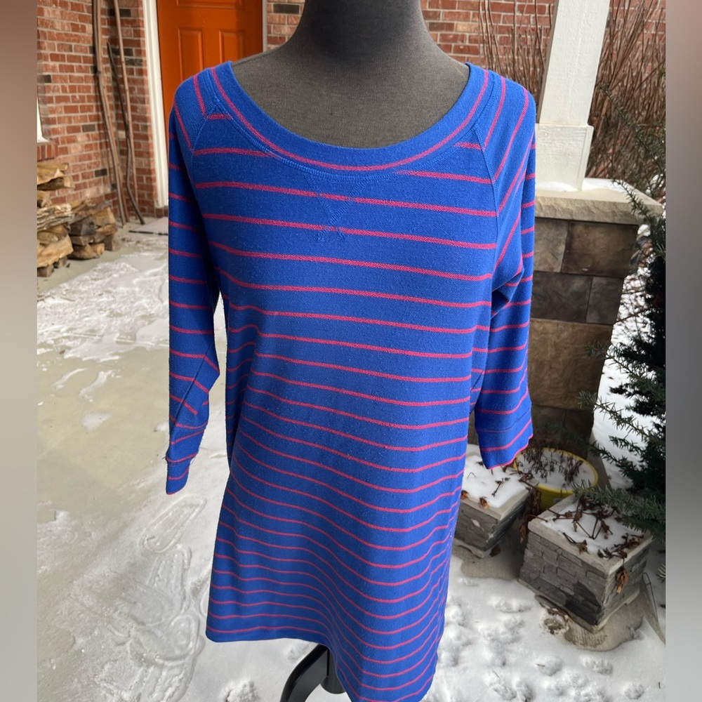 Nice made in the USA Seaton striped dress Medium